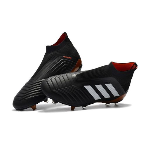 adidas Predator 18+ FG para Niños - Negro Blanco_2.jpg